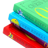 Chris Riddell Ottoline Collection 1-4 Book Set | Fun & Illustrated Adventure Series for Kids | Creative Fantasy Stories for Young Readers!