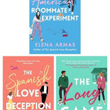 Elena Armas 3 Book Set | Romance Fiction Collection: Spanish Love Deception, American Roommate Experiment, Long Game | Love, Friendship, Emotions
