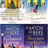 Anton Du Beke Collection 4 Books Set (We'll Meet Again, Moonlight Over Mayfair, One Enchanted Evening, A Christmas to Remember)