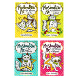 Marshmallow Pie the Cat Superstar Series 4 Books Collection Set By Clara Vulliamy (Marshmallow Pie The Cat Superstar, On TV, in Hollywood, On Stage)