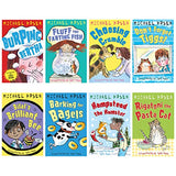 Michael Rosen 8 Book Collection: Burping Bertha,Fluff the Farting Fish, Bilal's Brilliant Bee & More - Fun Kids Stories with Tiggs,Hampstead & Rigaton