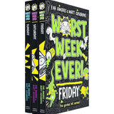 Worst Week Ever! Series 3 Books Collection Set By Eva Amores and Matt Cosgrove (Sunday, Saturday and Friday)