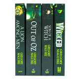 Wicked Years Glinda Series 4 Book Collection by Gregory Maguire – Wicked,Son of a Witch, A Lion Among Men & Out of Oz | Wizard of Oz Fantasy Books Set