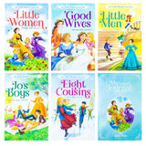 Little Women, Louisa May Alcott Family Favourites Collection: 5 Books Boxed Set with Postcards & Journal