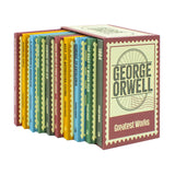 The Greatest Works Of George Orwell 10 Books Hardback Collection (1984, Animal Farm, The Road To Wigan Pier, Homage To Catalonia, Keep The Aspidistra Flying, Down And Out In Paris And London