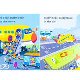 Bizzy Bear Series 5 Books Collection Bundle Set By Benji Davies [Fun Park, Breakdown Truck, Aeroplane Pilot, Pirate Adventure, Dinosaur Safari