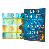 Kingsbridge Novels Collection 5 Books Set By Ken Follett (The Pillars Of The Earth, World Without End, A Column Of Fire, The Evening And The Morning & The Armour Of Light)