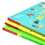 Photo of The British Museum: A Kids Life in Ancient 3 Book Set Spines on a White Background