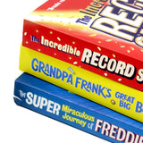 Jenny Pearson Collection 3 Books Set (The Incredible Record Smashers, Grandpa Frank's Great Big Bucket List & The Super Miraculous Journey of Freddie Yates)