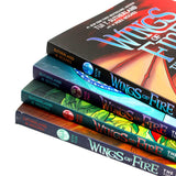 Wings of Fire Graphic Novels Paperback Box Set By Tui T. Sutherland  (The Dragonet Prophecy, The Lost Heir, The Hidden Kingdom and The Dark Secret):