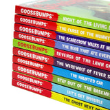 Goosebumps Classic Series 1 by R.L. Stine: 10 spooky children's books with creepy tales, ghosts, and thrilling adventures for young readers!