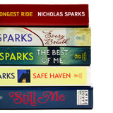 Nicholas Sparks 5 book set 4 ( The Longest Ride, Every Breath, Safe Haven, The Best of me, Still Me)