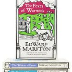 Photo of Domesday Series 3 Books Set by Edward Marston on a White Background