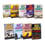 Dick Francis Thriller Series 9 Book Collection – Mystery Suspense Fiction Novels Set by Popular Author Penguin Bestseller Stories