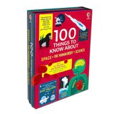 Usborne 100 Things to Know About Space, Science & the Human Body– 3-Book Collection by Alex Frith, Jerome Martin & Alice James| Educational Kids Books