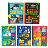 Usborne 100 Things To Know Collection – Children's 5-Book Boxed Set| Educational Nonfiction Books for Kids Packed with Fun Facts, Curiosity & Learning