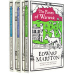 Photo of Domesday Series 3 Books Set by Edward Marston on a White Background