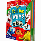 Tell Me Why? 12 Books Collection Set (Why Is the snapdragon called so, Why Is nickel so popular in batteries, Why Does Jelly Wobble & More!)