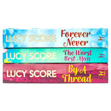 Lucy Score 3 Book Collection Set – The Worst Best Man, By a Thread & Forever Never | Romance Fiction, Love Stories, Humor & Women’s Bestsellers
