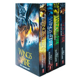 Wings of Fire Series Books 1-4 Collection Set by Tui T. Sutherland | Epic Dragon Fantasy Adventure for Young Readers & Fans of Bestselling Series