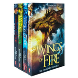 Wings of Fire Series Books 1-4 Collection Set by Tui T. Sutherland | Epic Dragon Fantasy Adventure for Young Readers & Fans of Bestselling Series