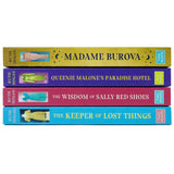 Ruth Hogan 4 Book Set– The Keeper of Lost Things, Sally Red Shoes, Queenie Malone & Madame Burova| Fiction, novels, storytelling, bestseller