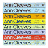 Shetland Series 8 Books Set Collection by Ann Cleeves, Raven Black, Wild Fire...