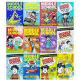 Middle School Series 12 Books Set Collection By James Patterson