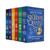 Alison Weir Six Tudor Queens Collection 6-Book Set – Historical Fiction on Katherine of Aragon, Anne Boleyn & More | Tudor History & English Monarchy