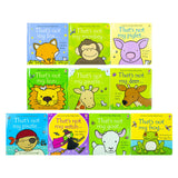 Usborne Touchy-Feely That's Not My… 10-Book Collection (Series 3 & 4) | Interactive Sensory Board Books for Toddlers & Early Learning Fun