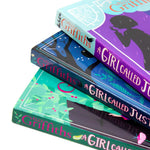 Photo of A Girl Called Justice 3 Books Set Spines by Elly Griffiths on a White Background