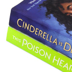 Photo of Cinderella is Dead & This Poison Heart 2 Book Set Spines by Kalynn Bayron on a White Background