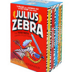 Photo of Julius Zebra The Toga-Tastic 5 Book Collection Box Set by Gary Northfield on a White Background