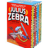 Photo of Julius Zebra The Toga-Tastic 5 Book Collection Box Set by Gary Northfield on a White Background