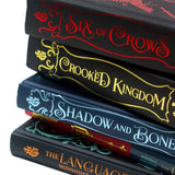 Leigh Bardugo 5 Books Set Collection Inc Shadow and Bone, Crooked Kingdom, Six of Crows, The Lives of Saints, The Language of Thorns (Hardback)