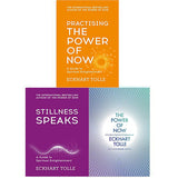 Eckhart Tolle 3 Book Collection Set – The Power of Now, Stillness Speaks|Mindfulness, Spiritual Awakening, Self-Help & Personal Growth for Inner Peace