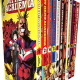 My Hero Academia Series Vol 1 to 10 Collection 10 Books Set by Kohei Horikoshi Manga Series Graphic Novels Action Fantasy Hero Adventure Shonen