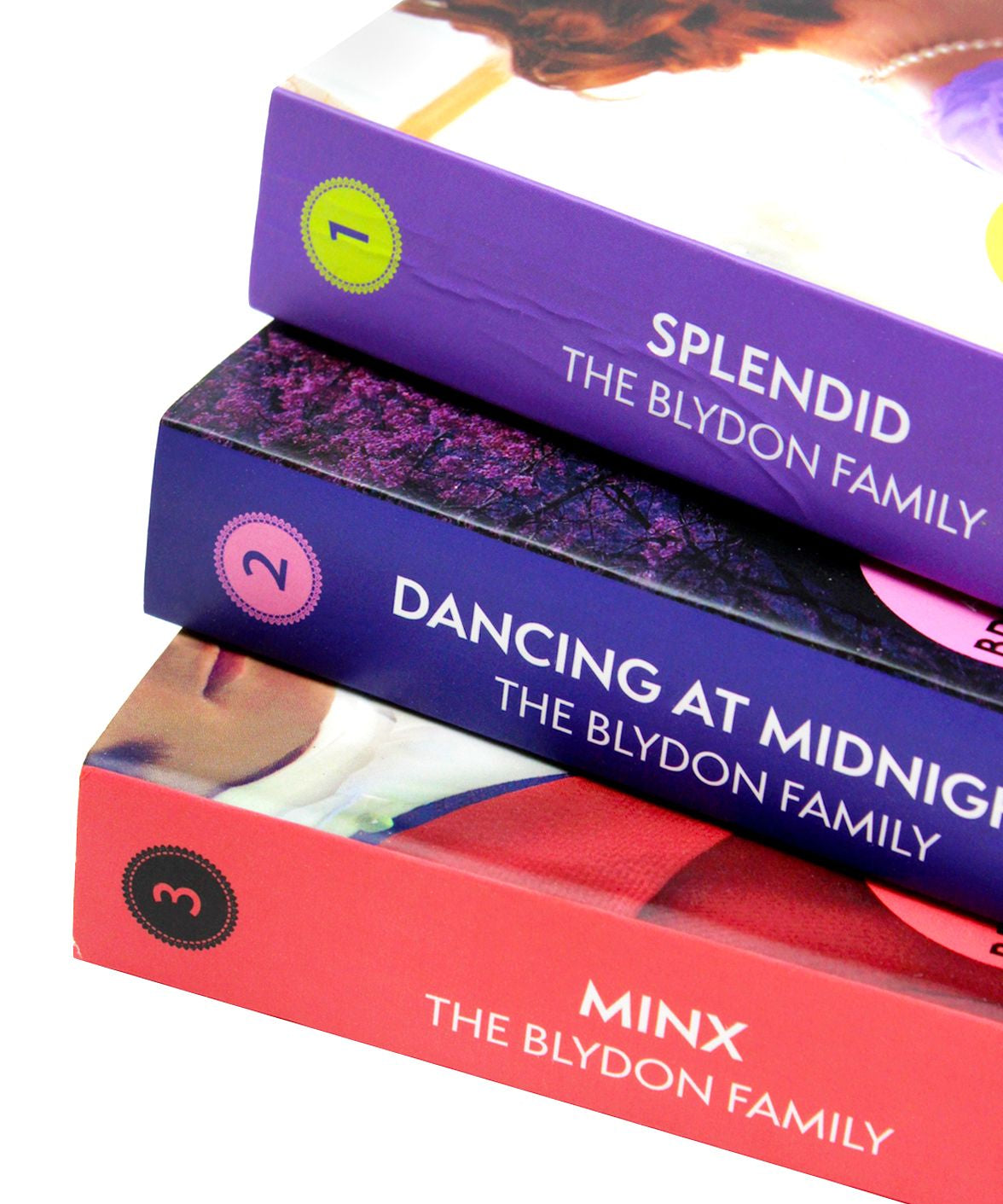 Photo of the Blydon Family Saga by Julia Quinn on a White Background