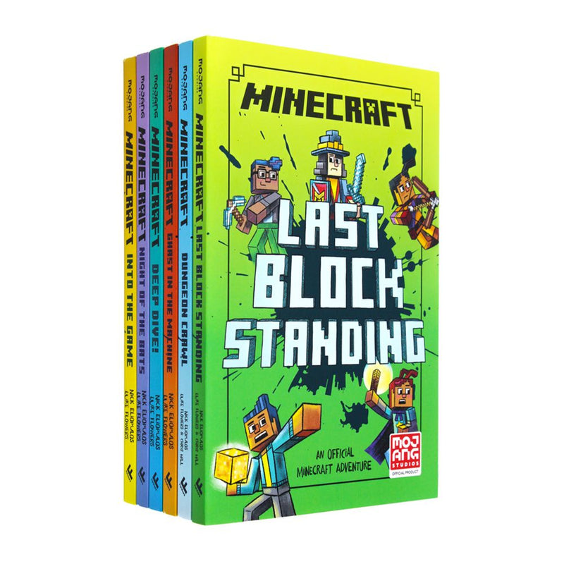 Minecraft The Woodsword Chronicles 6 Books Set By Nick Eliopulos