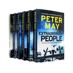 Photo of Enzo File Series 6 Books Set by Peter May on a White Background