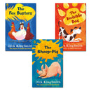 Dick King Smith 3 Books Set Collection, The Fox Busters...