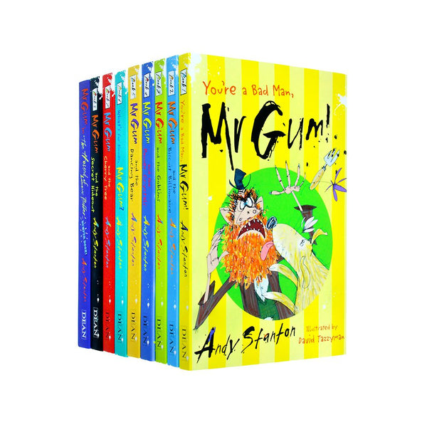 Mr Gum Humour Collection 9 Books Set By Andy Stanton Inc Biscuit Billionaire