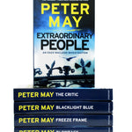 Photo of Enzo File Series 6 Books Set by Peter May on a White Background