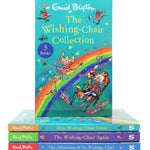 Photo of The Wishing Chair 3 Books Collection by Enid Blyton on a White Background
