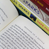 Nicholas Sparks 5 book set 2 ( The Longest Ride, Message in Bottle, Every Breath Safe Haven, The Best of me)