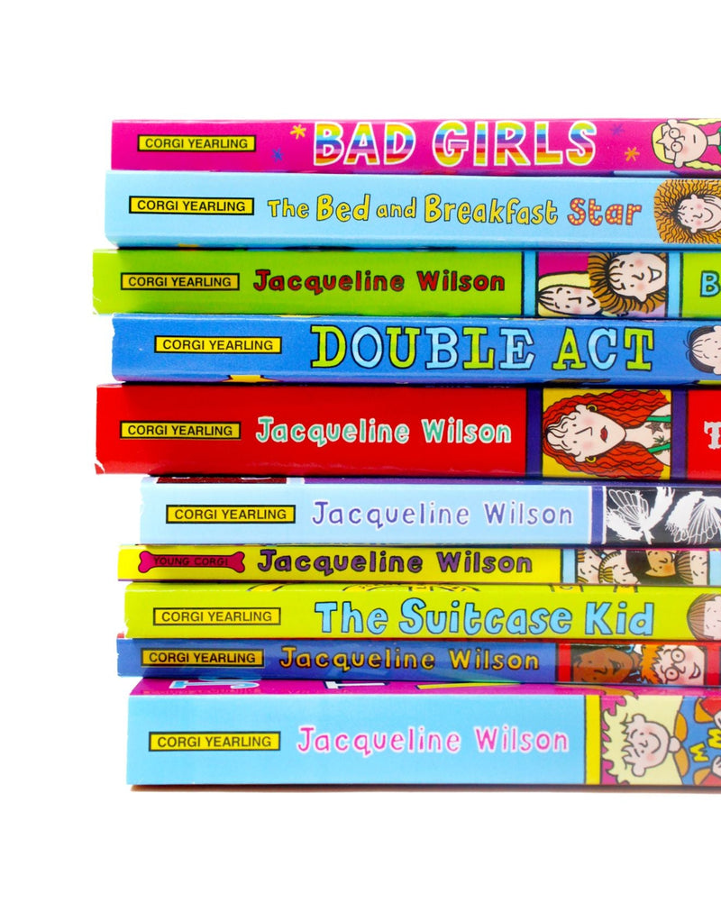 Jacqueline Wilson 10 Books Collection Set, Bed and Breakfast Star, BestFriends, Bad Girls, Double Act and More