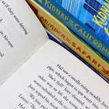 Adventures on Trains 4 Book Collection by M.G. Leonard & Sam Sedgman| Children's Mystery & Adventure Series  Includes Danger at Dead Man's Pass & More