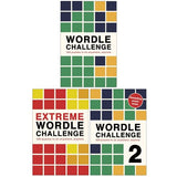 Wordle Puzzle Challenge 3 Books Collection Set by Roland Hall (Wordle Challenge, Extreme Wordle Challenge and Wordle Challenge 2)(1500 Puzzles) | Paperback