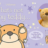 Photo of That's Not My Teddy Book & Plush on a White Background