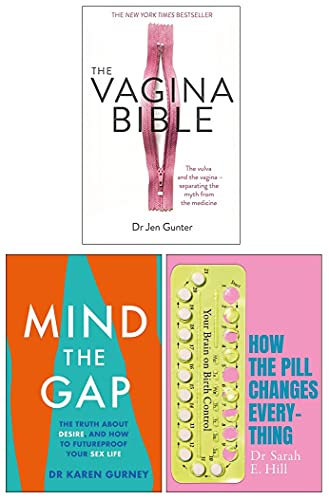 Mind the Gap, The Vagina Bible, How the Pill Changes Everything 3 Books Collection Set